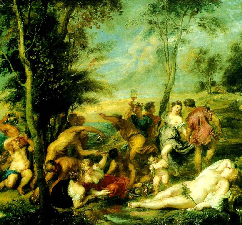 Peter Paul Rubens backanal pa andros china oil painting image